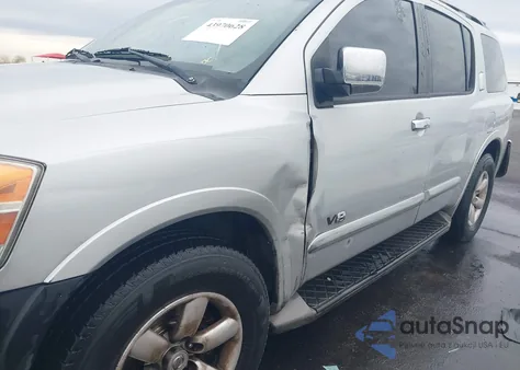 2008 Nissan Armada Se from USA, damaged, VIN 5N1AA08D58N618000